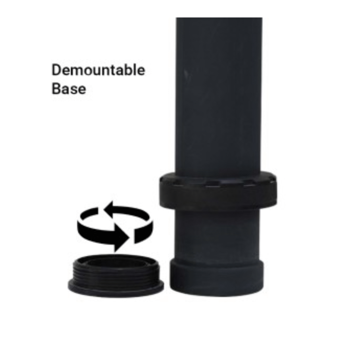 Anti Parking Bollards TPU 12276 Manual Parking Lock