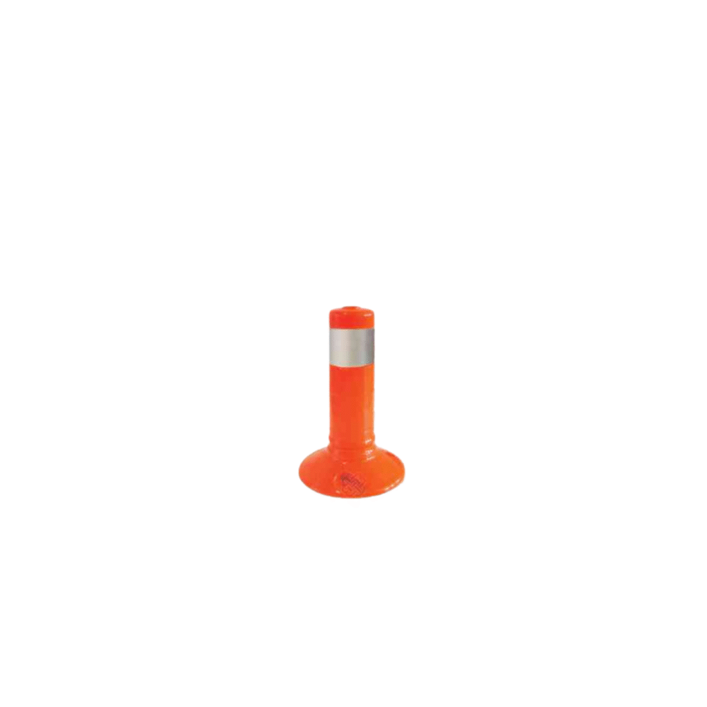 Delineator 30 CM Orange AHSL-12215 UB R Unbreakable with Reflective Tape