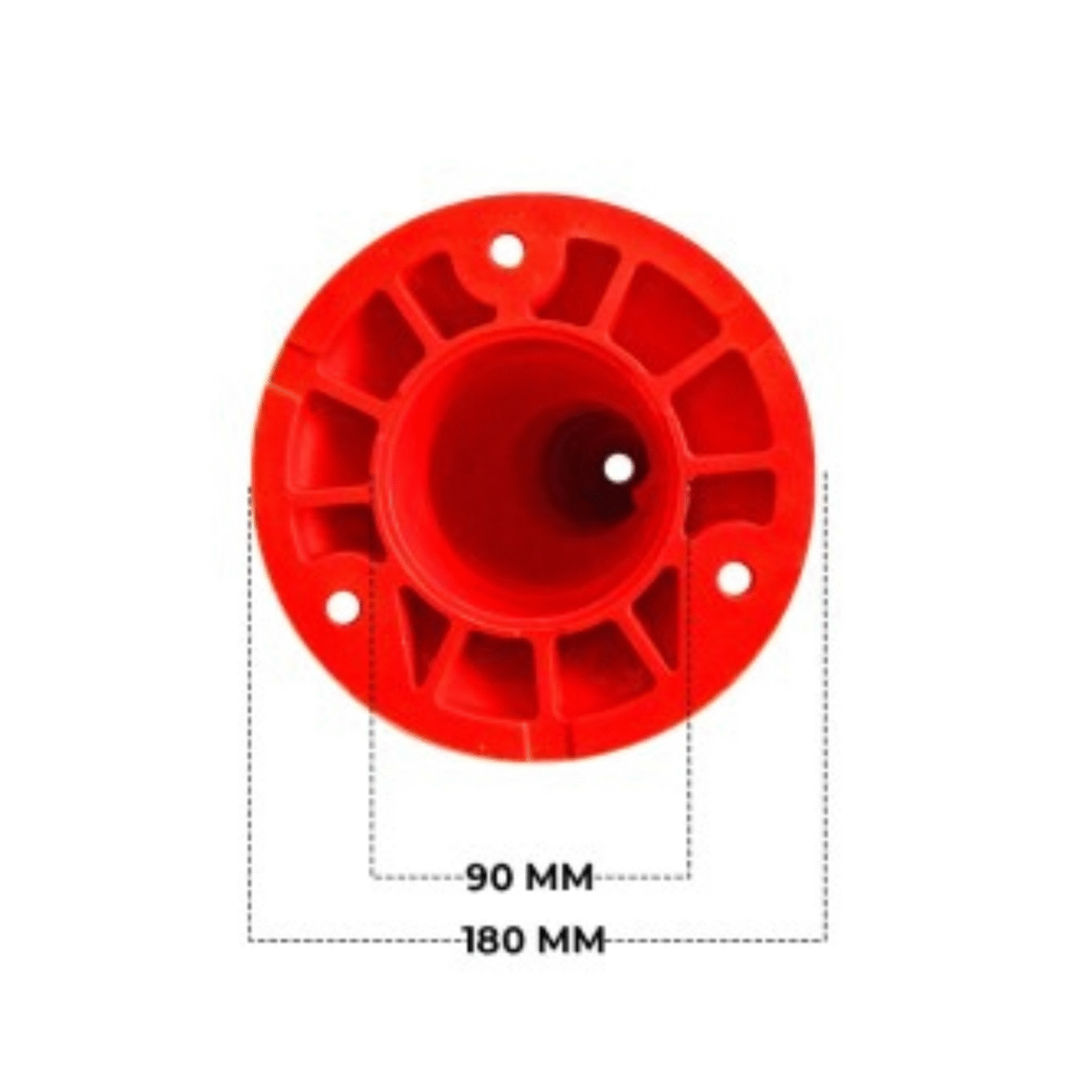 Delineator 70CM Orange Socket Traffic Post