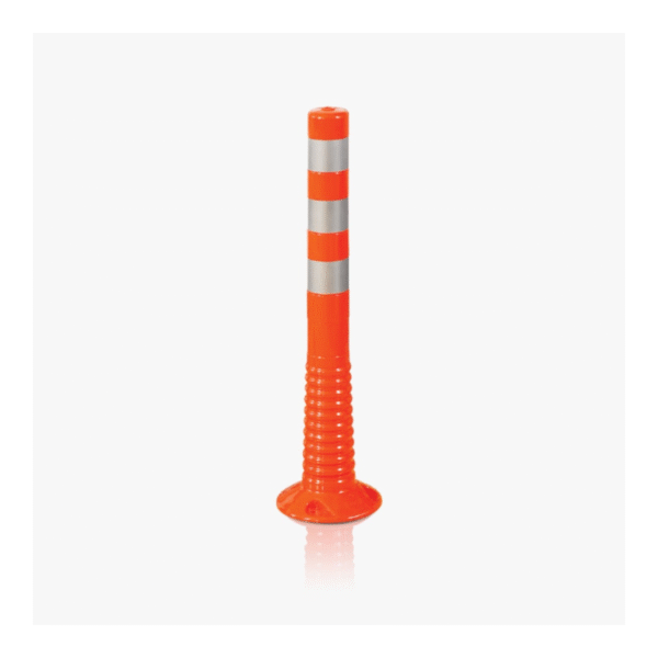 Delineator 75 CM Orange AHSL-12212 UB R Unbreakable with Reflective Tape