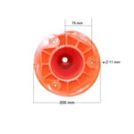 Delineator 75 CM Orange TPE Traffic Safety Post