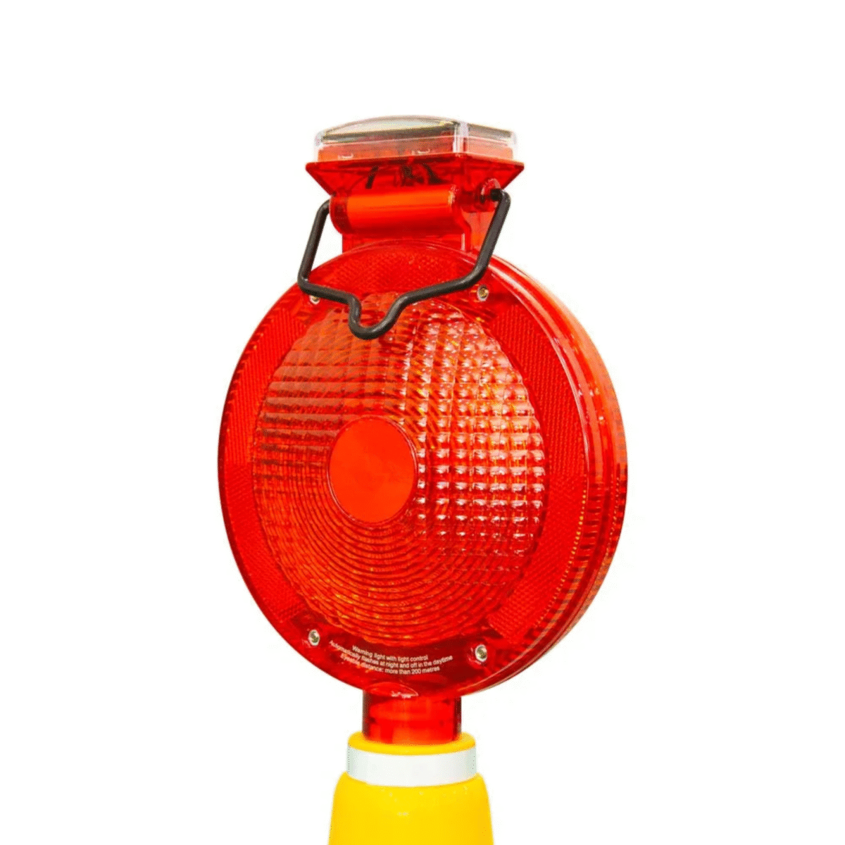 Directional Warning Solar LED Flasher Light - Red