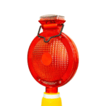Directional Warning Solar LED Flasher Light - Red