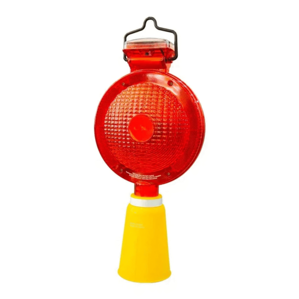 Directional Warning Solar LED Flasher Light - Red