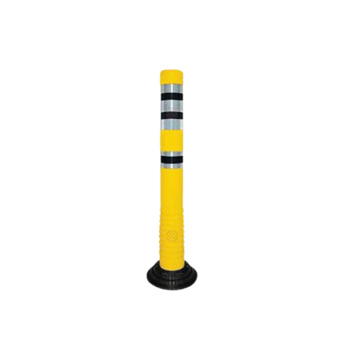 Glue Delineator 75cm Yellow AHSK-12230 UB R Unbreakable with Reflective Tape