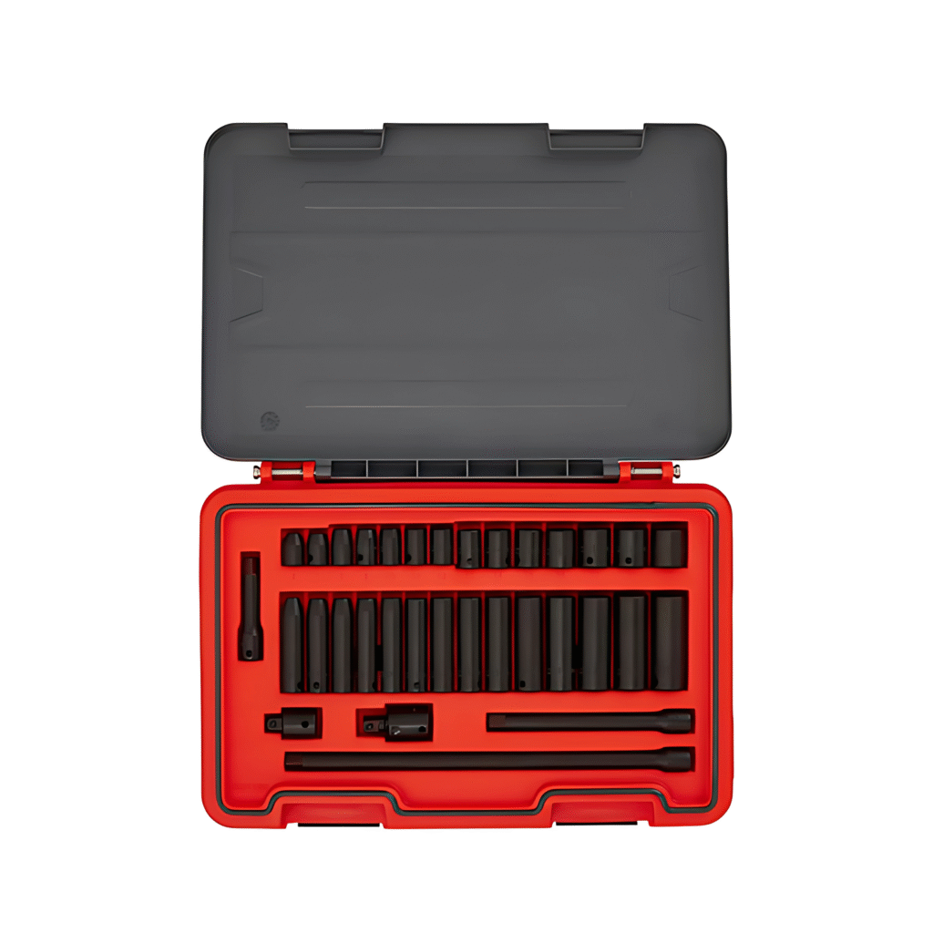 PROTO J72233IM 33-Piece 3/8 in. Deep Socket Set