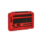 PROTO J72233IM 33-Piece 3/8 in. Drive Metric Impact-Rated 6-Point Standard and Deep Socket Set