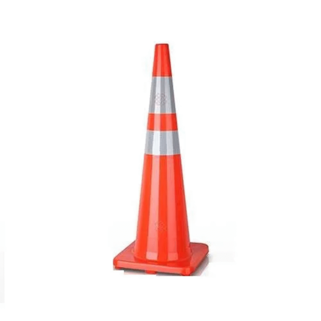 PVC Traffic Cone - 90cm Height