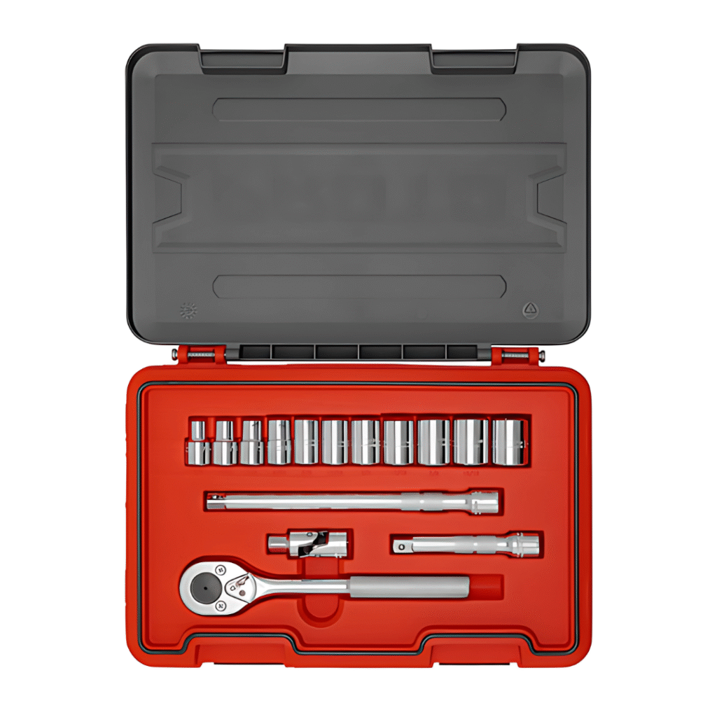 Proto J54115S 1/2" Drive 15-Piece SAE 6PT Socket Set