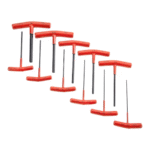 Proto Stanley J4968 11-Piece T-Handle Hex Key Set, Metric/SAE