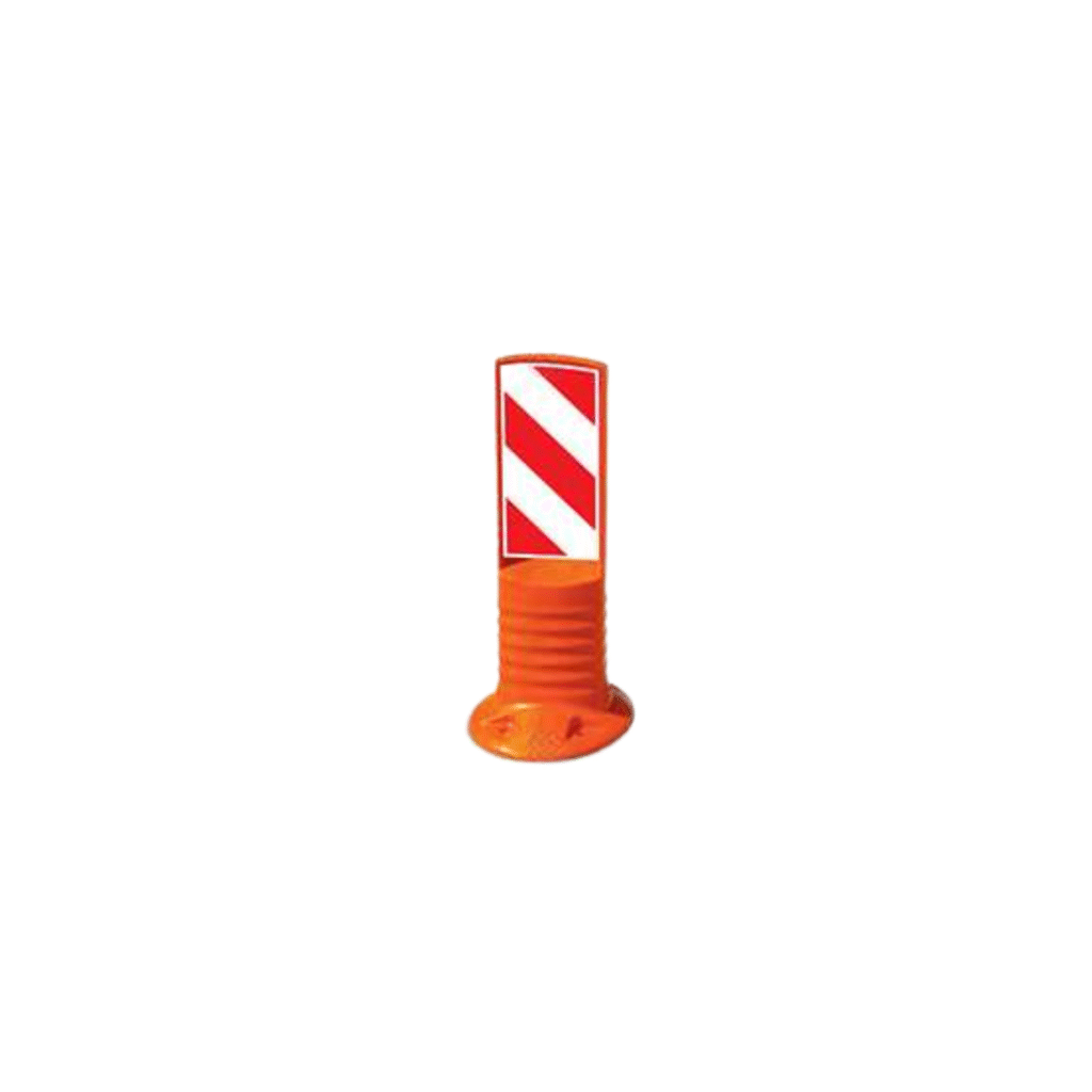 Refuge Delineator 50CM Orange Traffic Safety Post