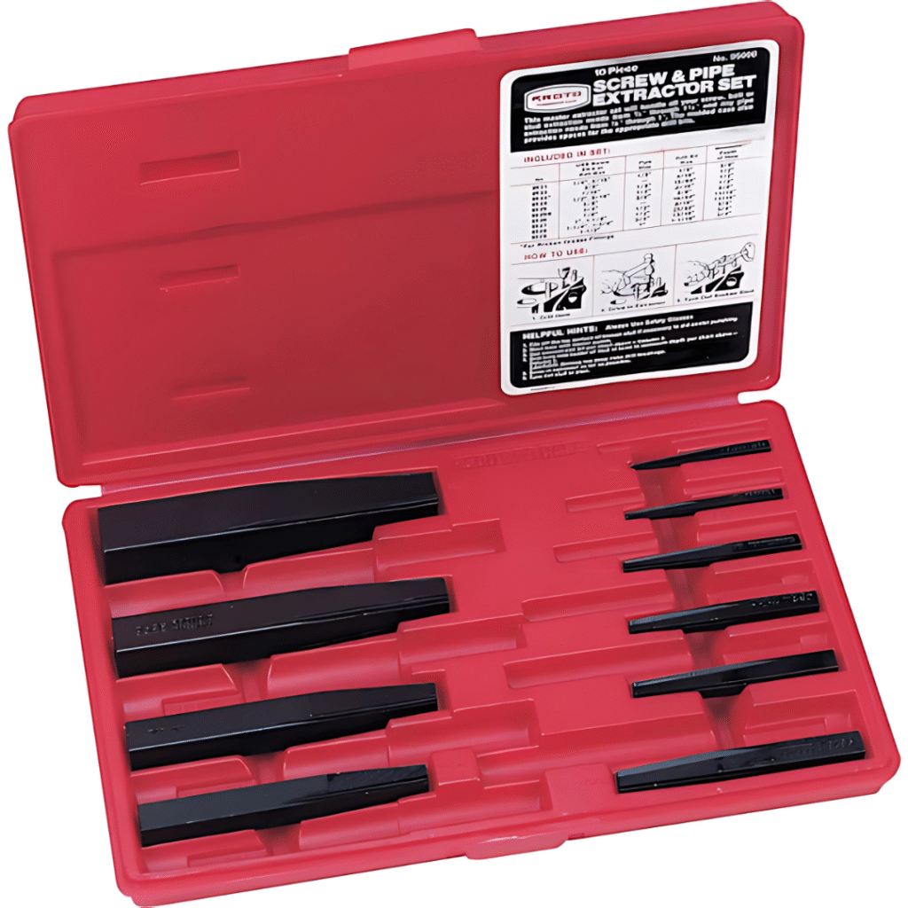  Proto J9500B 10-Piece Screw & Pipe Extractor Set