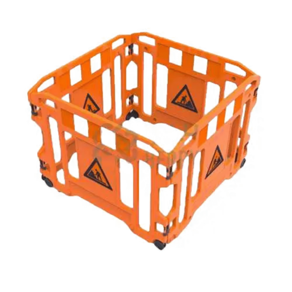 Safety Barricade Gate Set - 4 Pieces