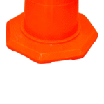 Traffic Cone 70 MM for Safety | Unbreakable Full Soft PVC Reflective Traffic Cone