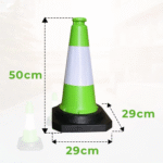 Traffic Safety Cone 50CM - Green