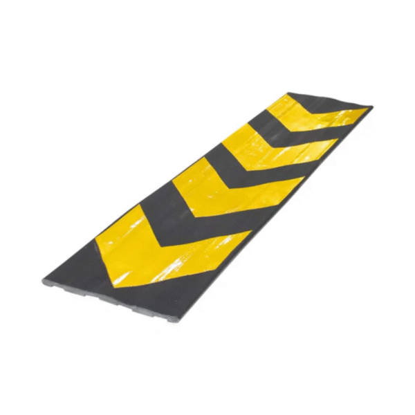 Wall Guard Rubber with Yellow Chevron 20x1000 AHSL-CH 12105