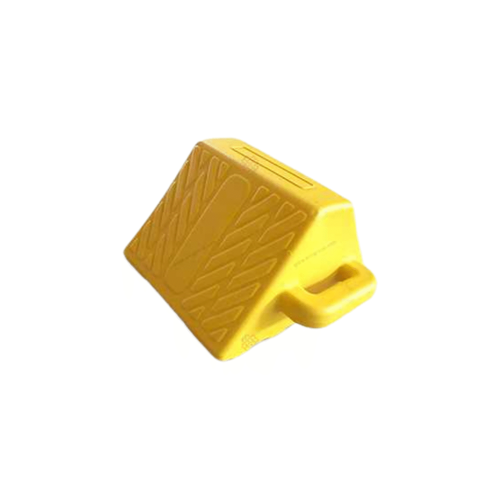 Wheel Chock Yellow Double Side AHSL-CH 12070 Wheel Stop Protector
