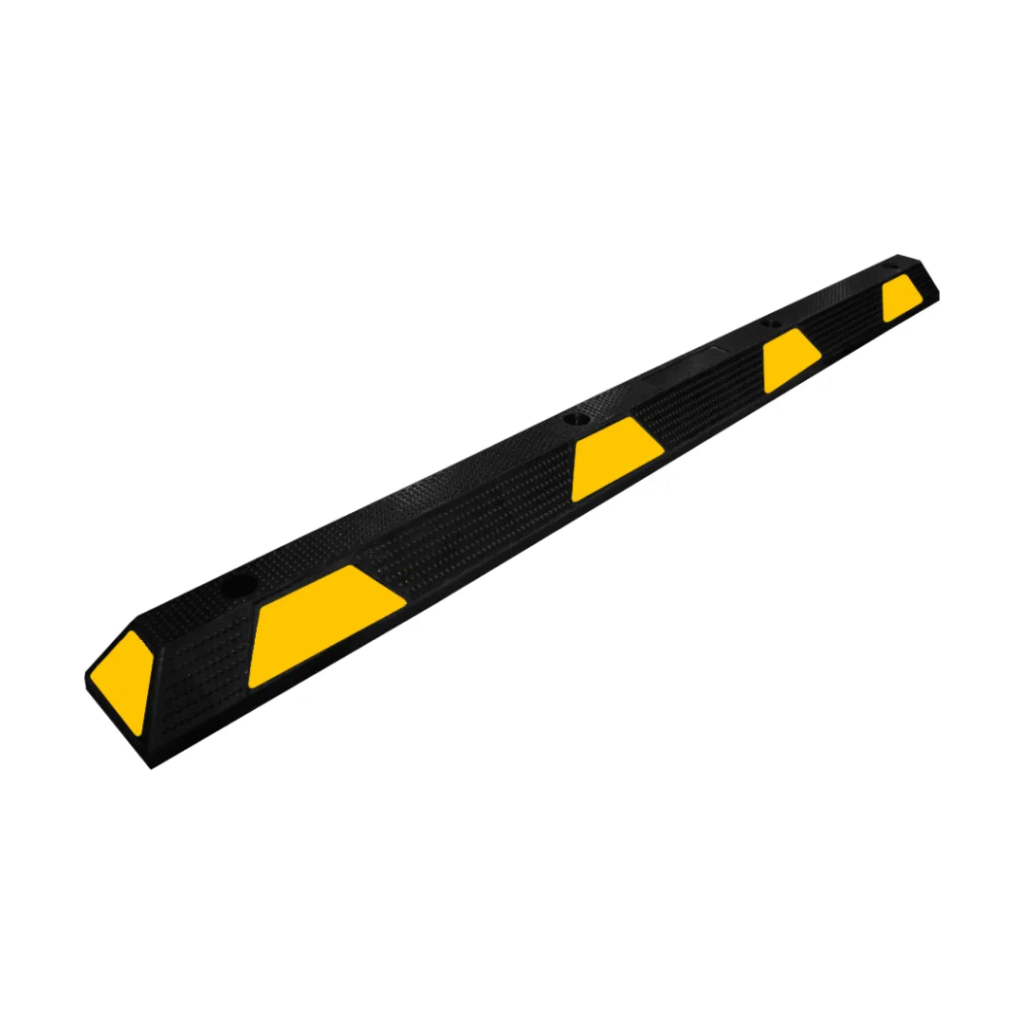 Wheel Stopper Rubber with Reflective Stripes 183CM AHSL-CH 20008