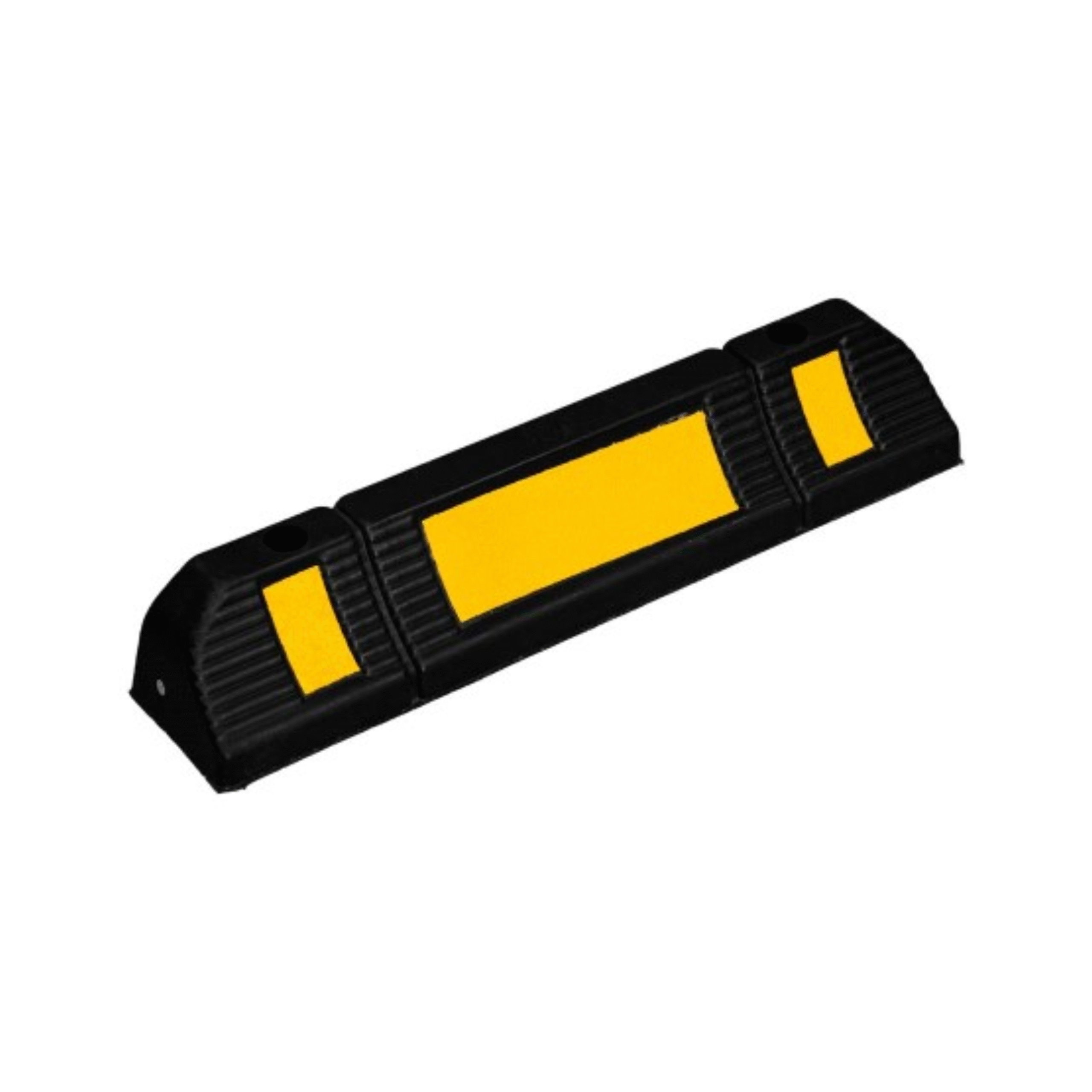 Wheel Stopper Rubber with Yellow Reflector 600mm AHSL-CH 20006